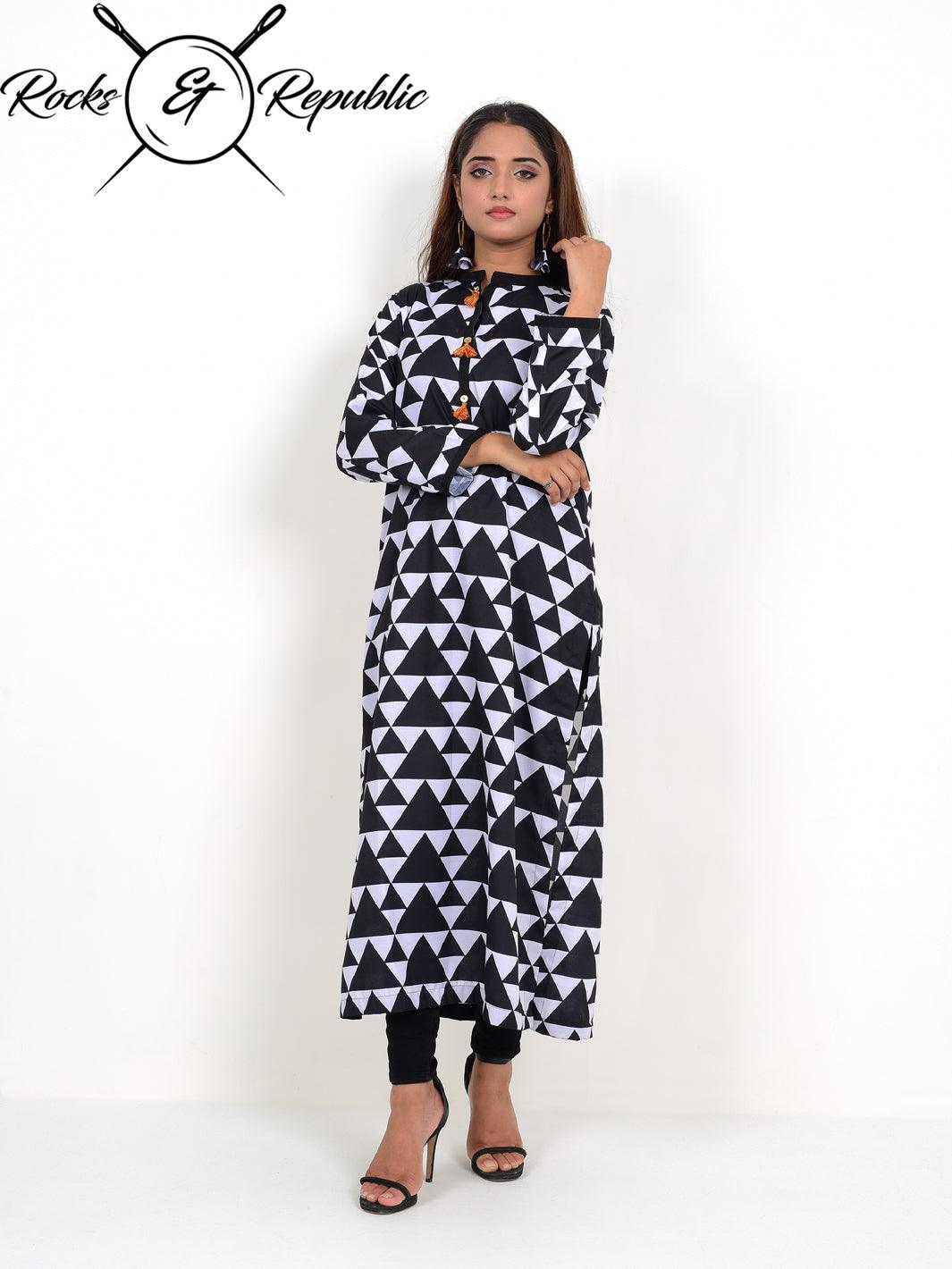 Trigon Kurta - Rocks & Republic