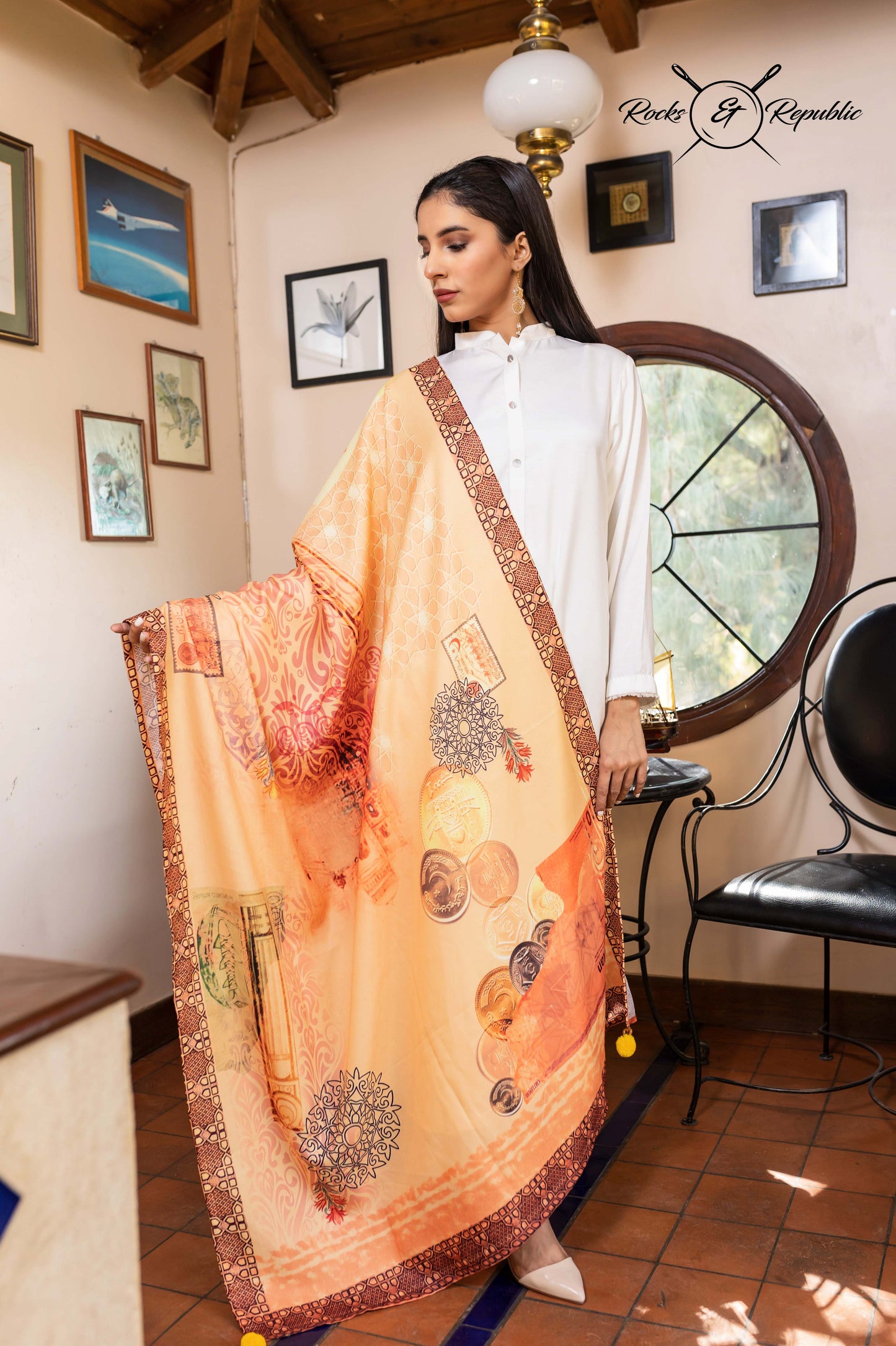 Sikka Raijul Waqt (orhni ) Shawl Available on pre booking - Rocks & Republic